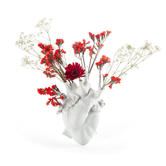 Seletti Love in Bloom vaso cuore Marcantonio