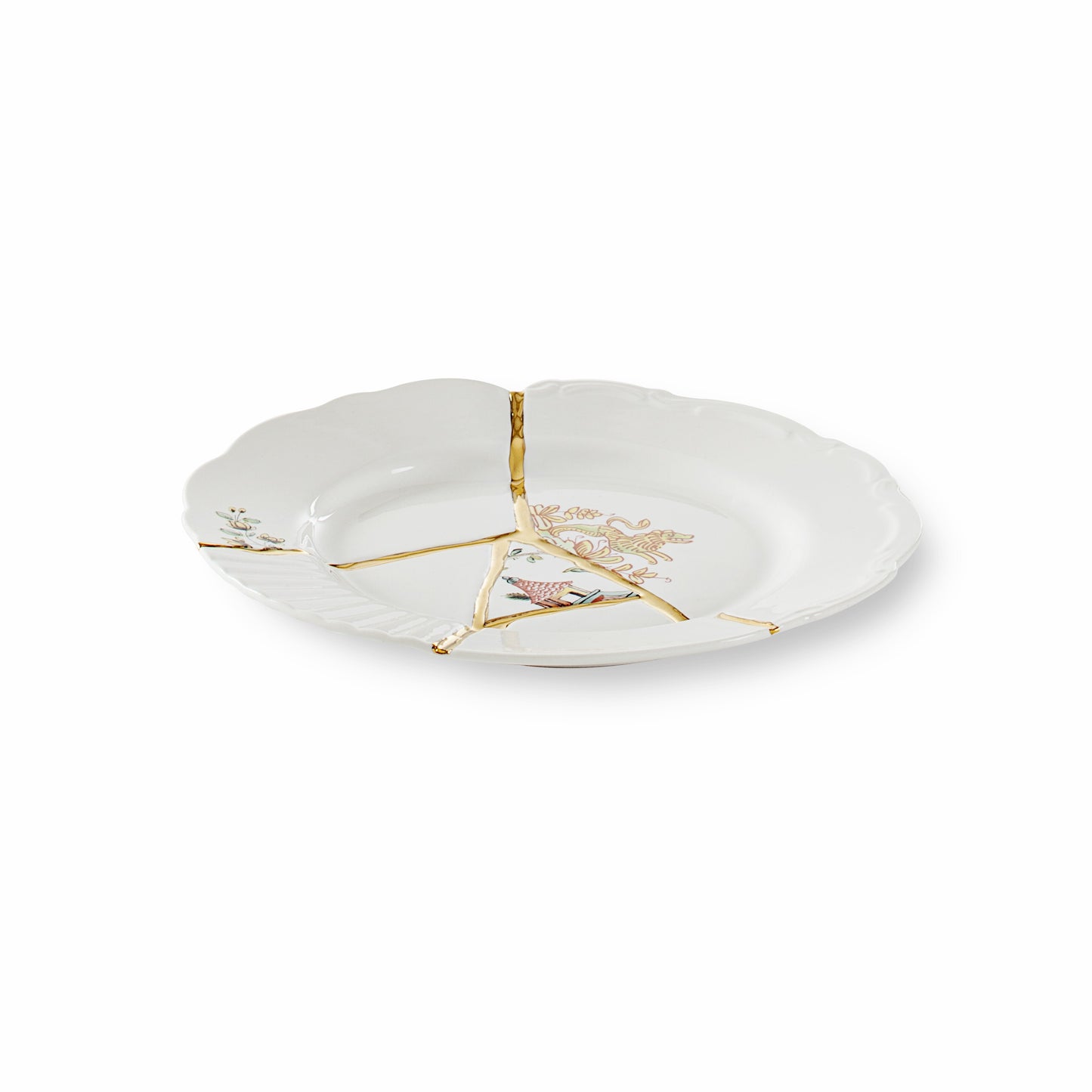 Seletti Kintsugi Piatto Piano Piccolo