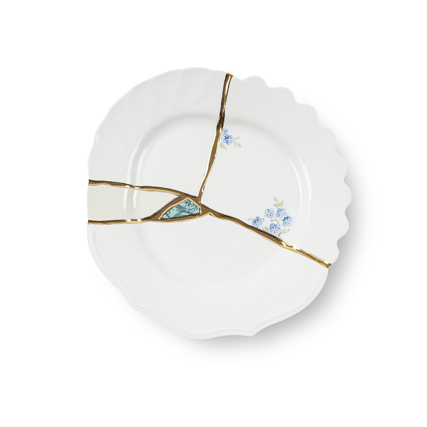 Seletti Kintsugi Piatto Piano Piccolo