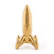 Seletti Memorabilia Mvsevm My Spaceship Gold razzo dorato