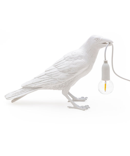 Seletti Bird Lamp Lampada da appoggio Corvo Waiting +++