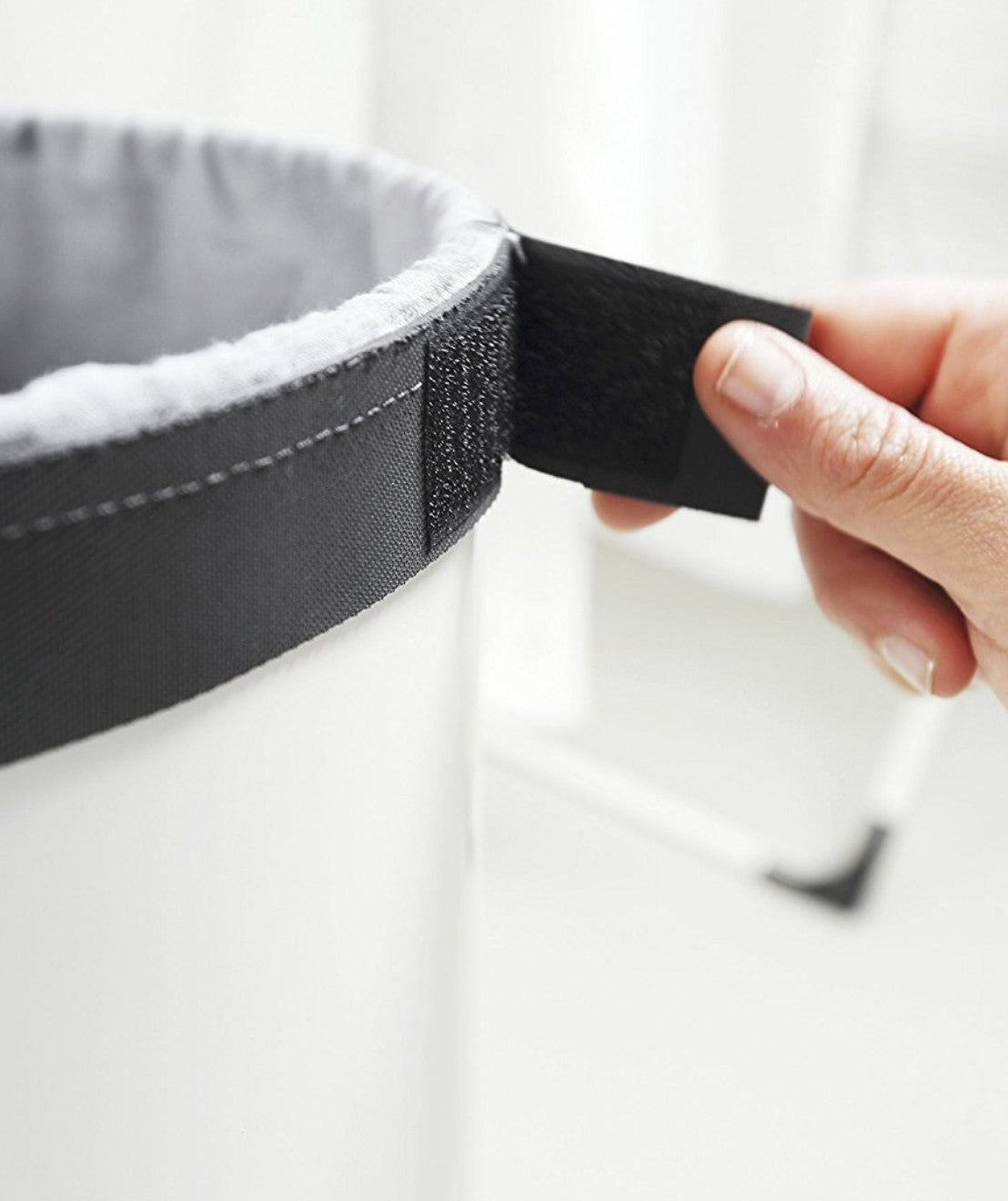 Brabantia Laundry Bin Portabiancheria con coperchio in sughero linn