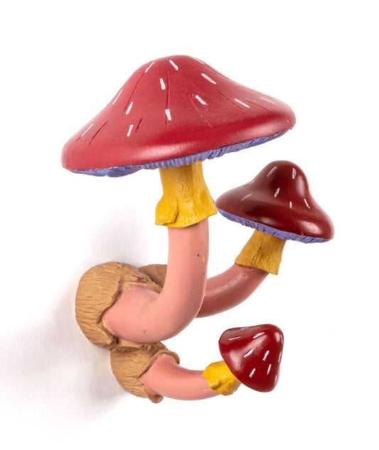 Seletti Hangers Appendiabiti Da Parete Mushrooms Funghi Colorato