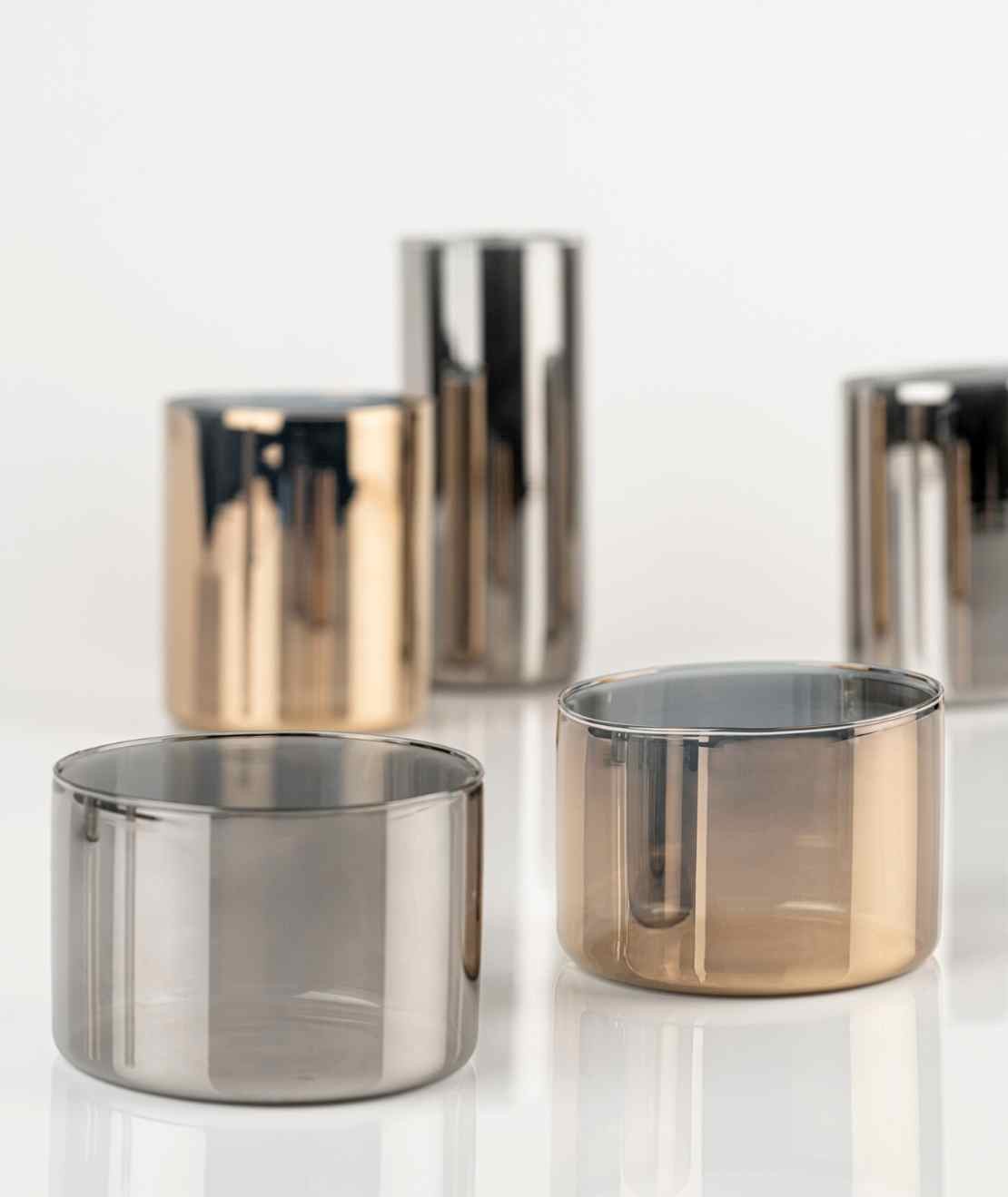 KnIndustrie Lime Lux Tumbler Medio Oro