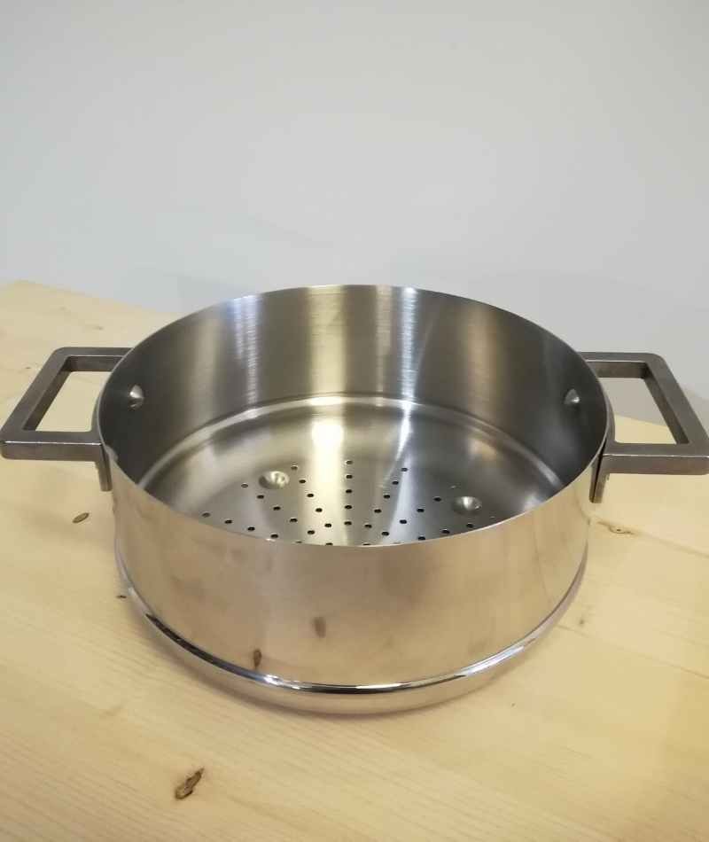 KnIndustrie Norma Colatoio/Cuoci Vapore Colander