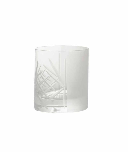 KnIndustrie In/Tagli Set 6 Bicchiere Tumbler Intaglio Lucido