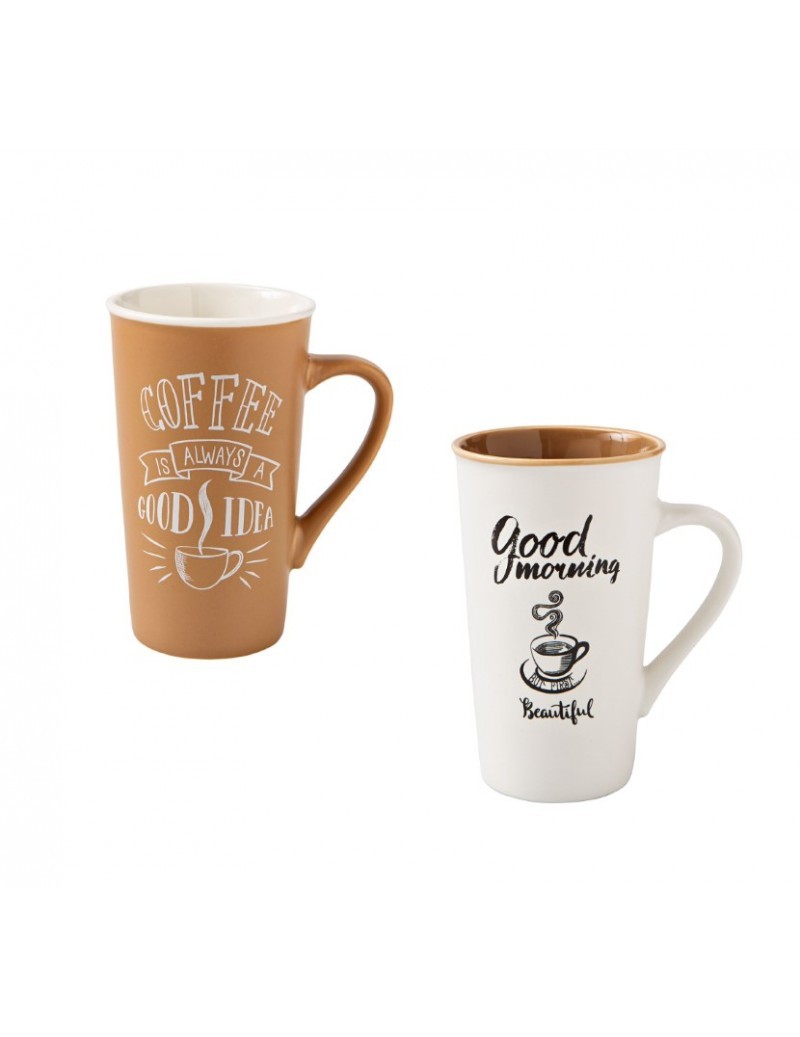 Brandani Home Big Mug Set 2 Tazze