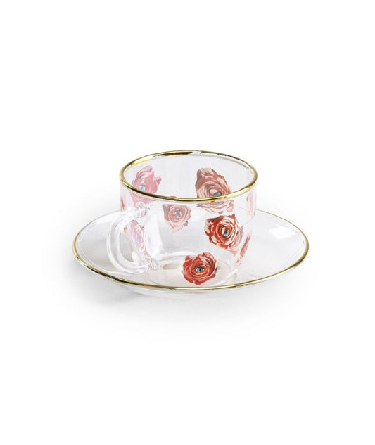 Seletti Toiletpaper Home Coffee Cup Tazzina Caffè Roses