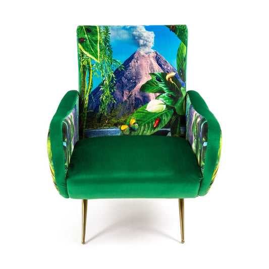 Seletti Toiletpaper Home Armchair Poltrona Volcano