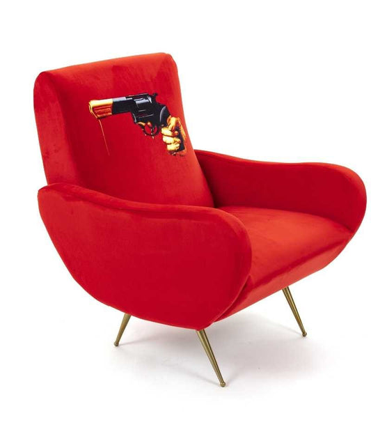 Seletti Toiletpaper Home Armchair Poltrona Revolver