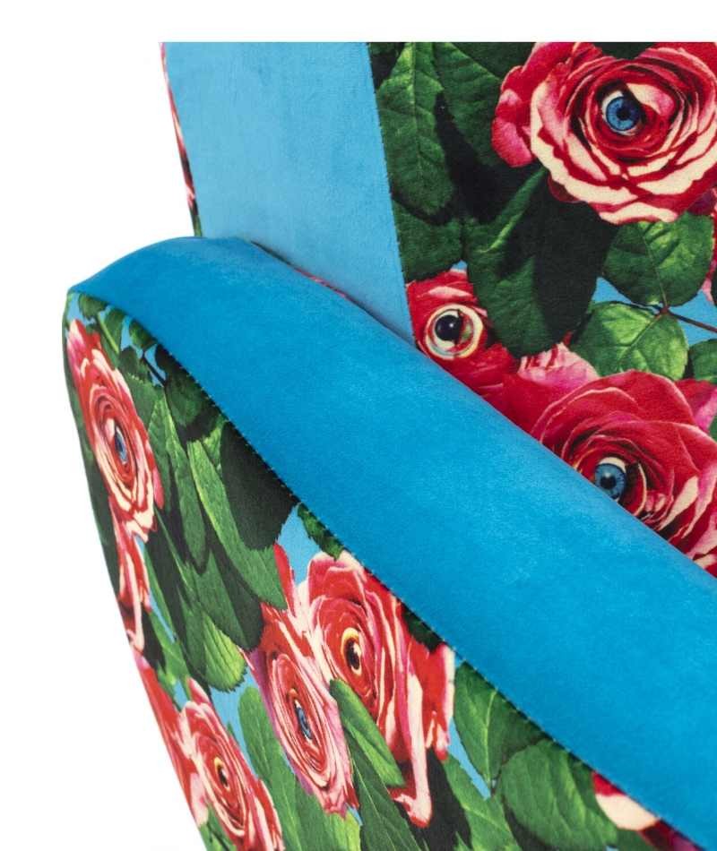 Seletti Toiletpaper Home Armchair Poltrona Roses