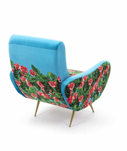 Seletti Toiletpaper Home Armchair Poltrona Roses