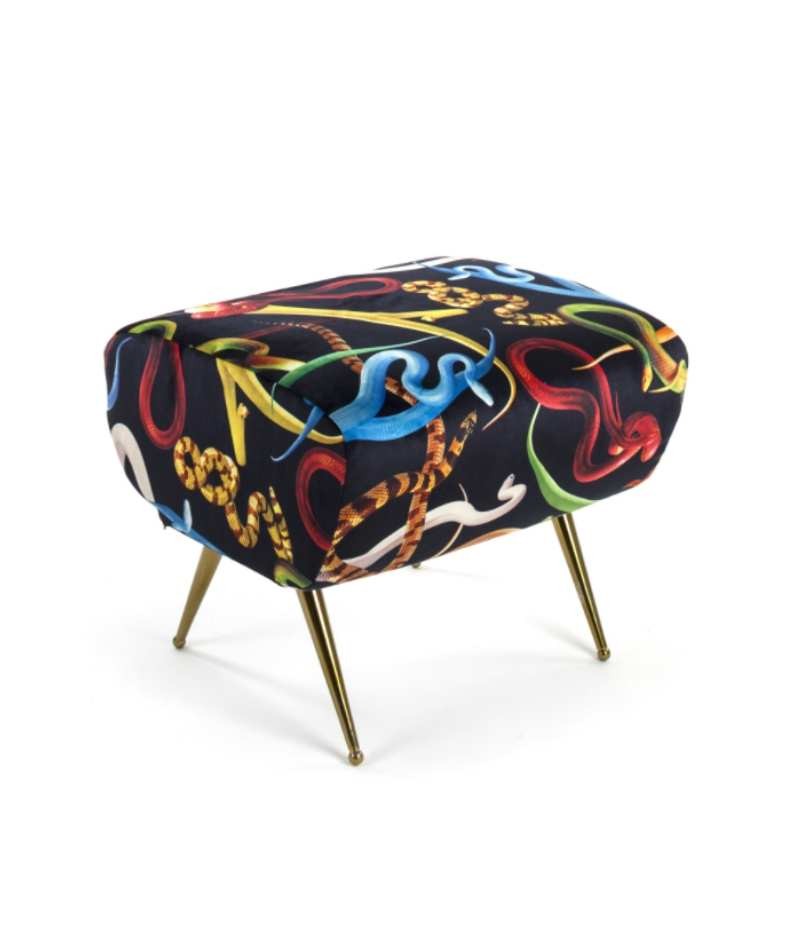 Seletti Toiletpaper Home Pouf Snakes