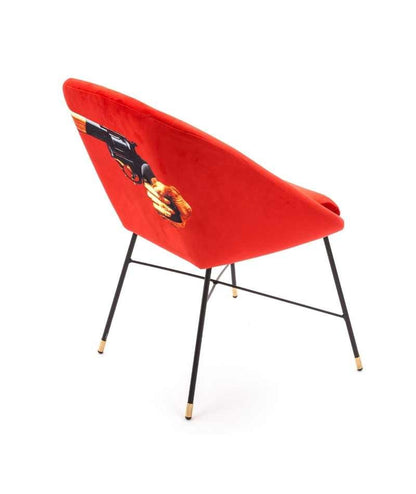 Seletti Toiletpaper Home Padded Chair Sedia Revolver