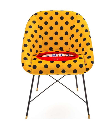 Seletti Toiletpaper Home Padded Chair Sedia Shit