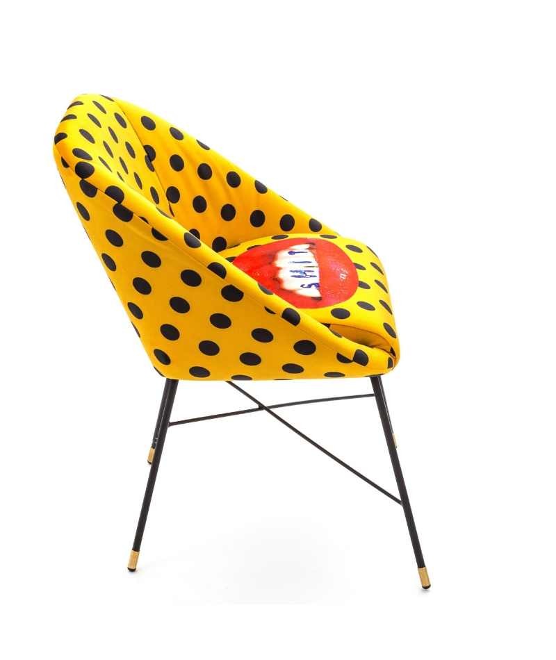 Seletti Toiletpaper Home Padded Chair Sedia Shit