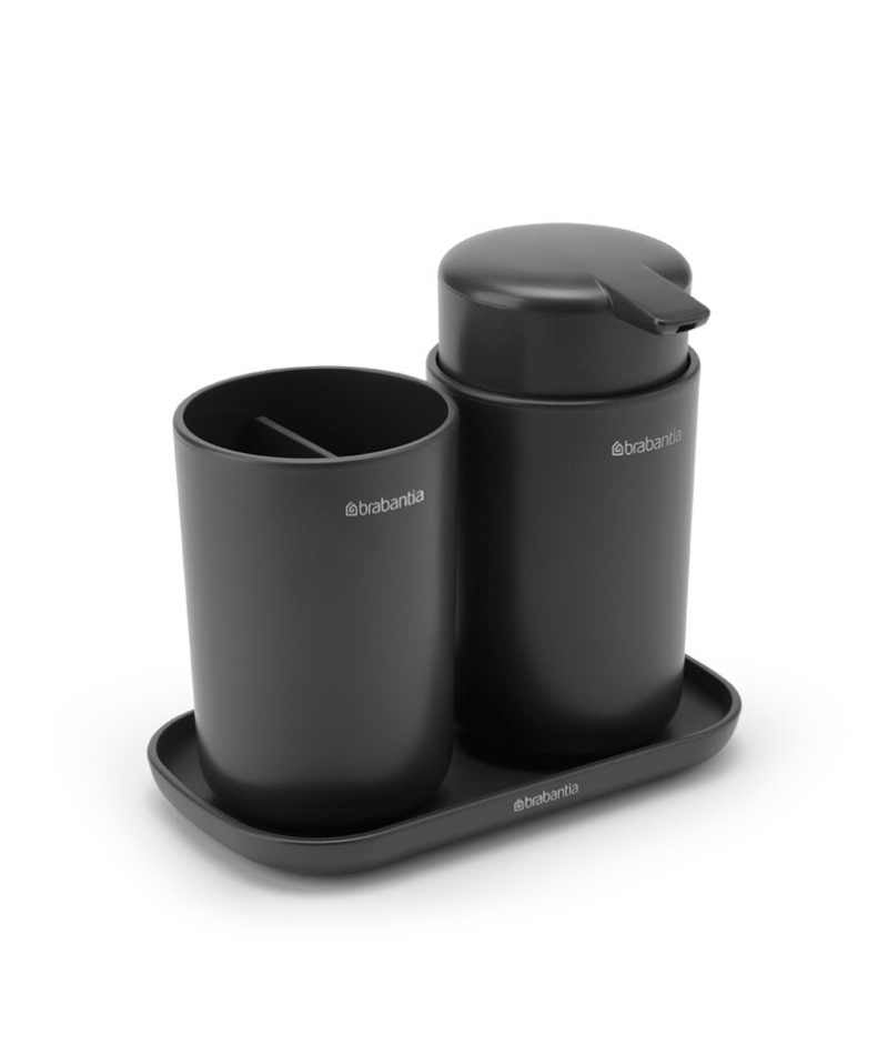 Brabantia Bathroom Set 3 Accessori da Bagno