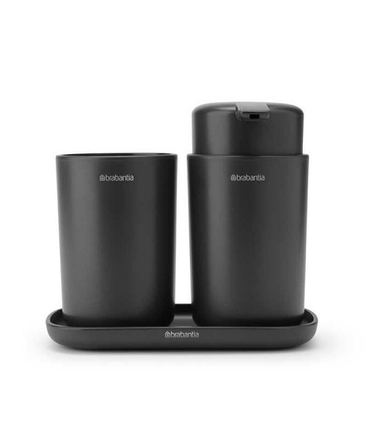 Brabantia Bathroom Set 3 Accessori da Bagno