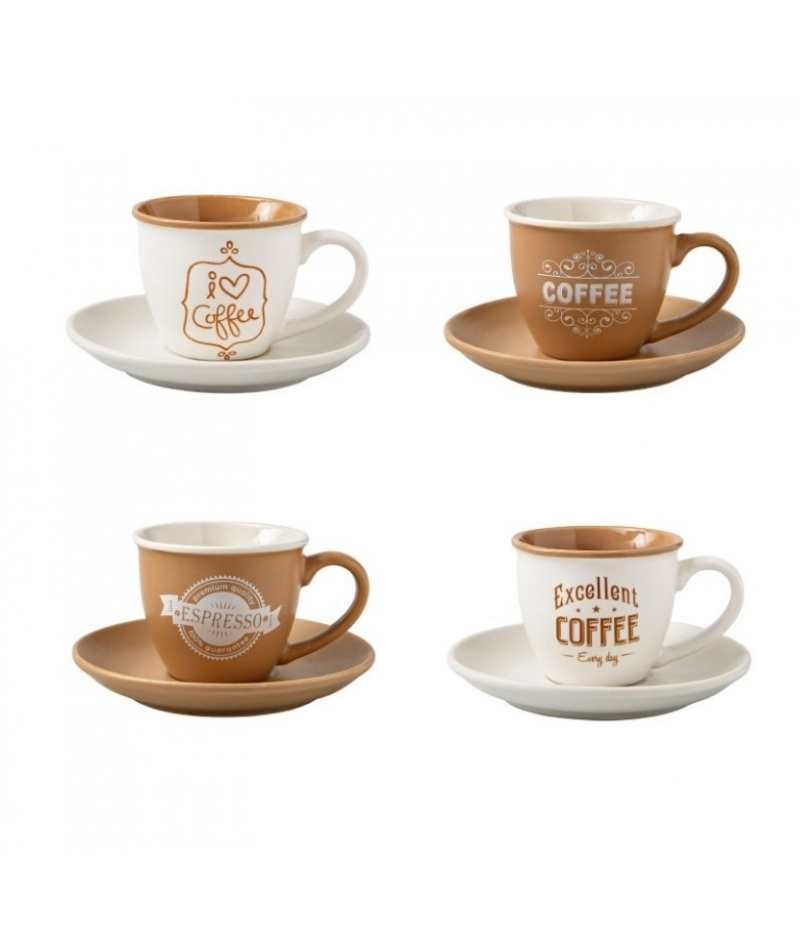 Brandani Tazzina caffè set 4 pezzi