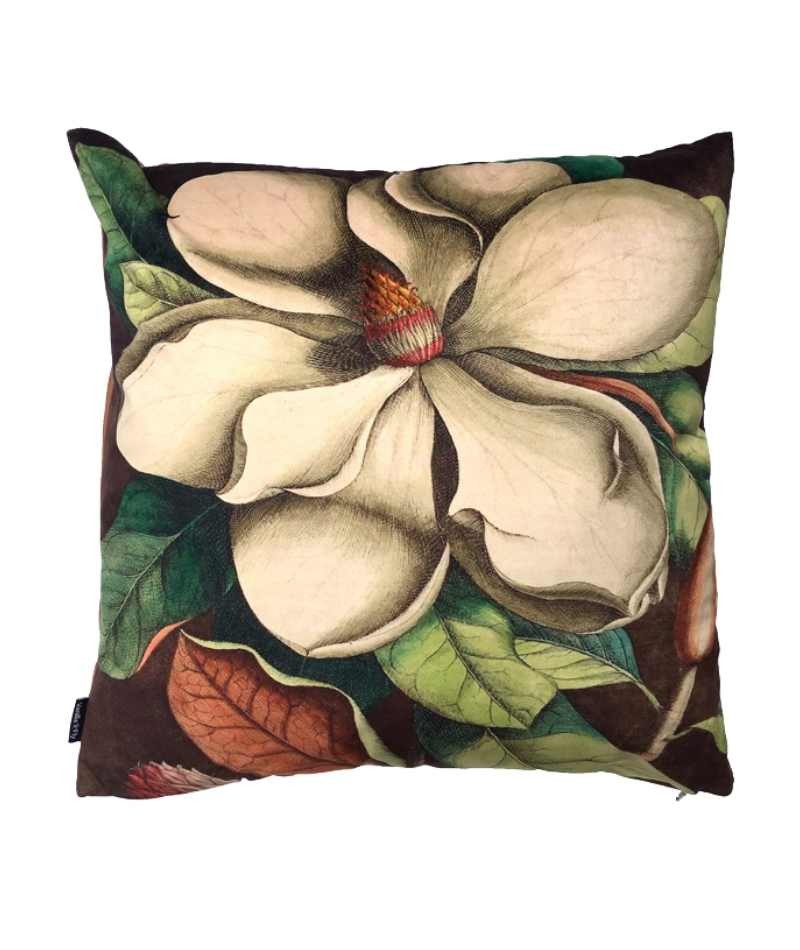 Vanilla Fly Velvet Cushions 50x50 Cuscino In Velluto White Magnolia