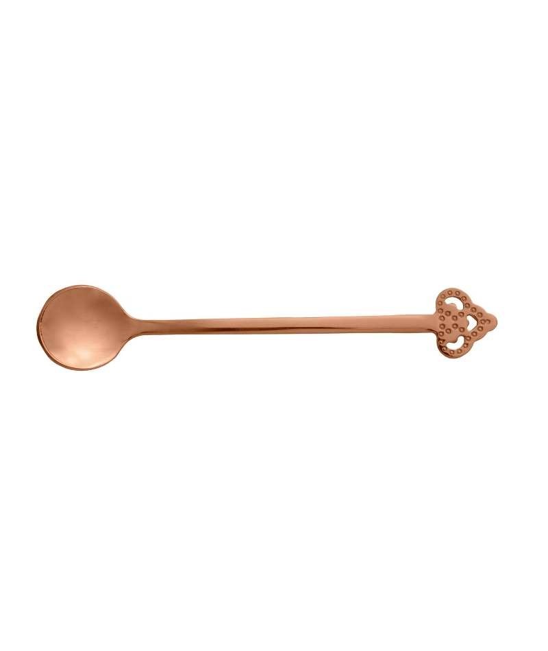 Brandani Campo ai fiori set 6 pz cucchiaini rose gold