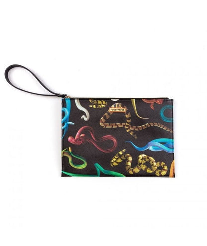 Seletti Toiletpaper Home Borsa a mano pouch bag