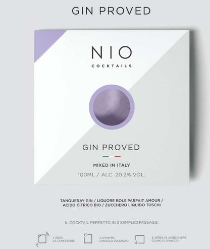 NIO cocktails Gin Proved