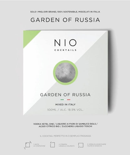 NIO cocktails Garden of Russia