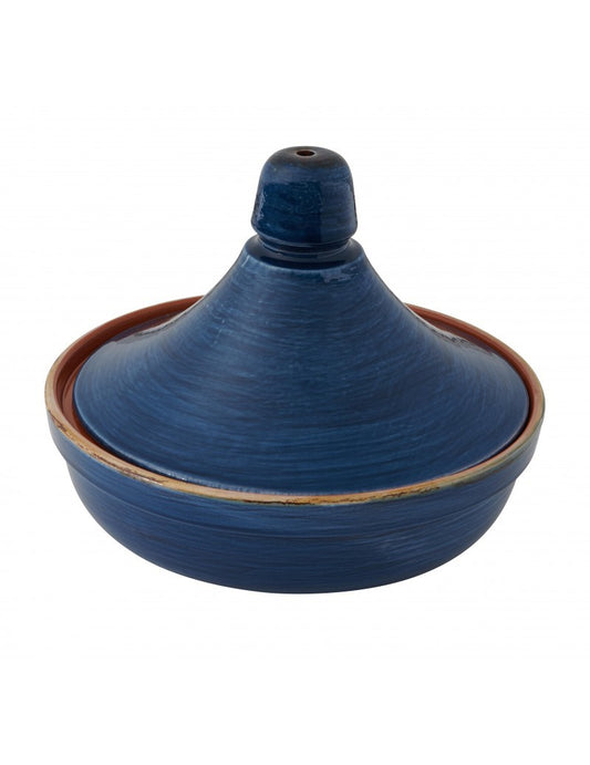 Brandani Terracotta Tajine Blu da Fuoco con Coperchio