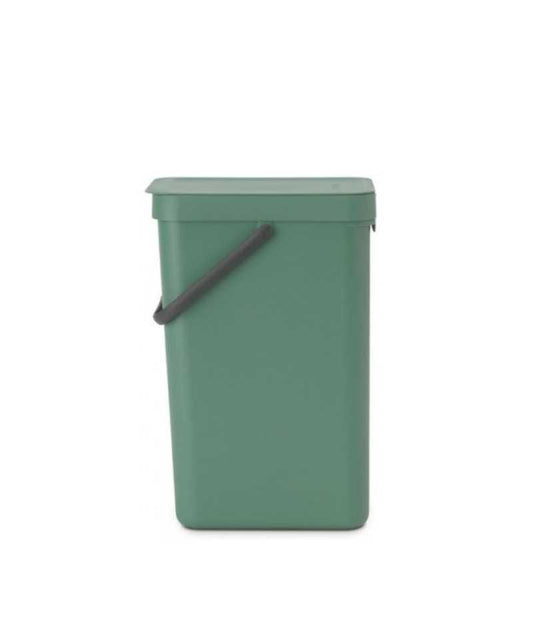 Brabantia Sort & Go pattumiera per differenziata 12 lt Fir Green