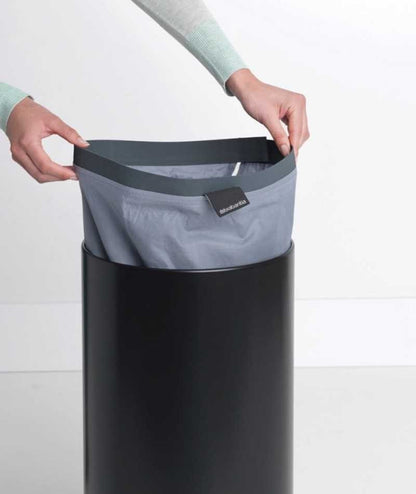 Brabantia Laundry Bin Portabiancheria con coperchio in sughero linn