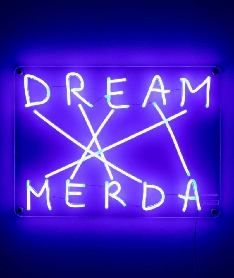 Seletti Led Pannels Dream Merda