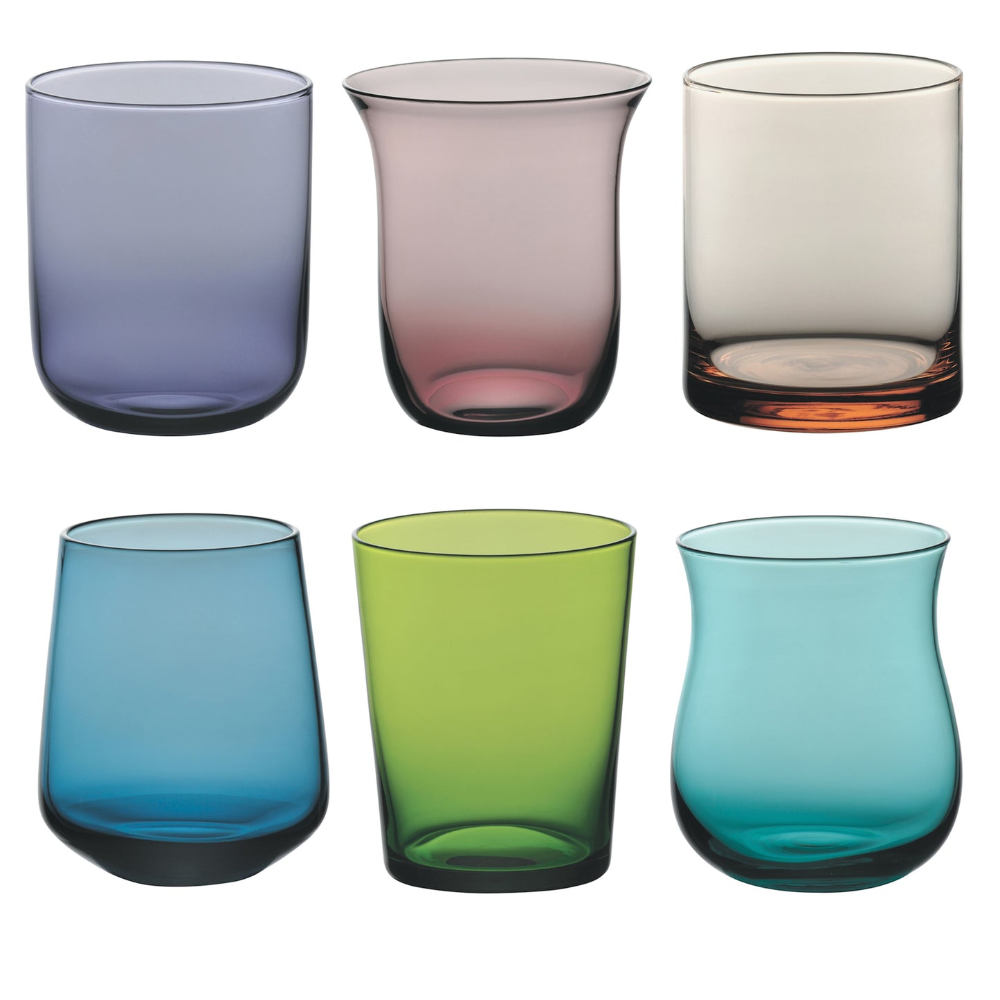 Bitossi Home Diseguale set 6 tumbler - Colori Assortiti Forme Assortite