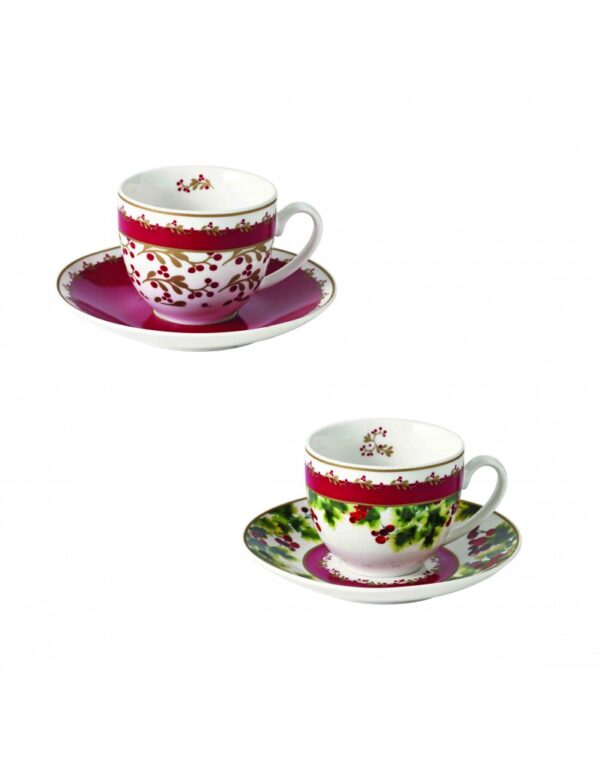 Brandani Le Bacche Tazzina Caffe' Set 2 Pz Ponew B