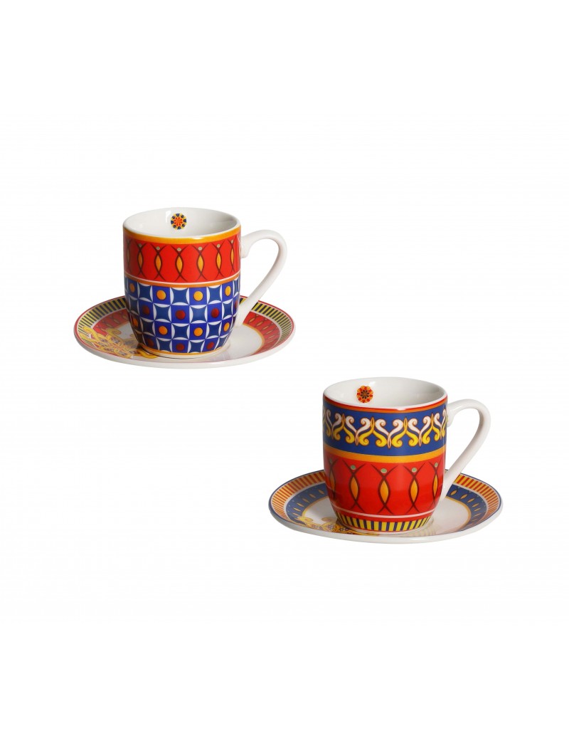 Brandani Miami Tazzina Caffè Set 2 Pz