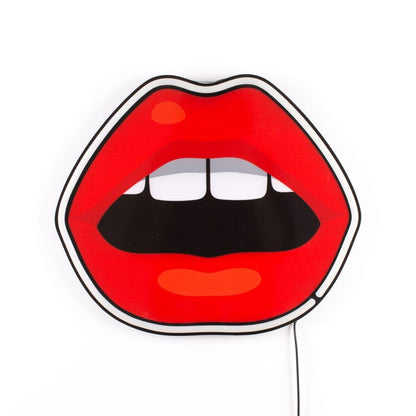 Seletti Blow studio Job Mouth lampada neon