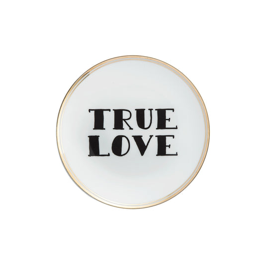 Bitossi Home La Tavola Scomposta  piattino ø 17cm - True Love