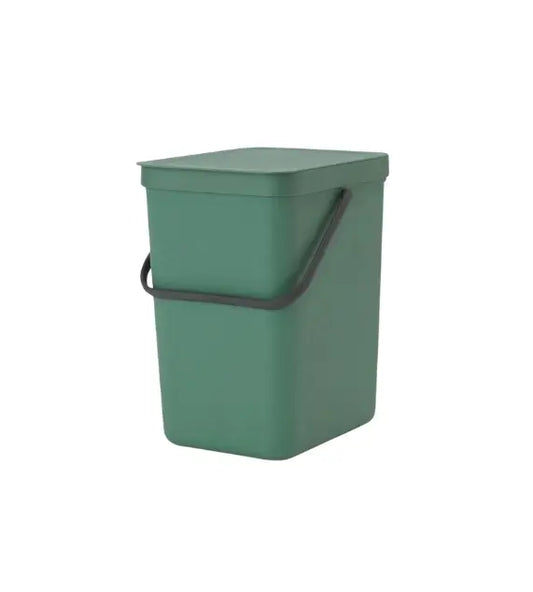 Brabantia Sort & Go pattumiera per differenziata 25 lt - Fir Green