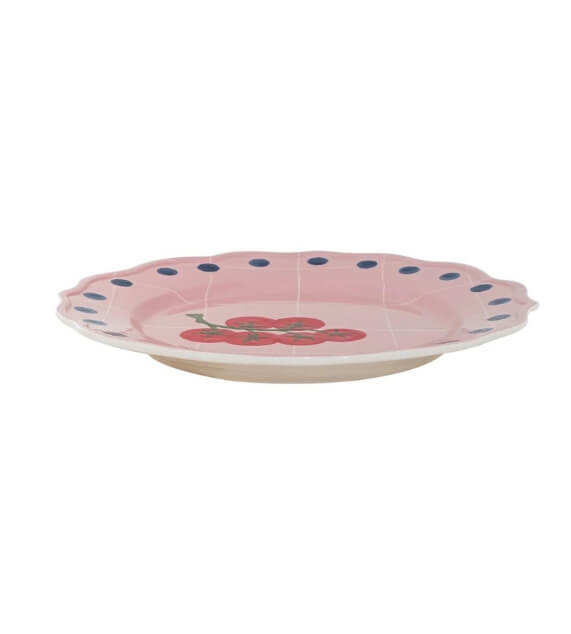 Bitossi Home Quadri Piatto portata rotondo Rosa