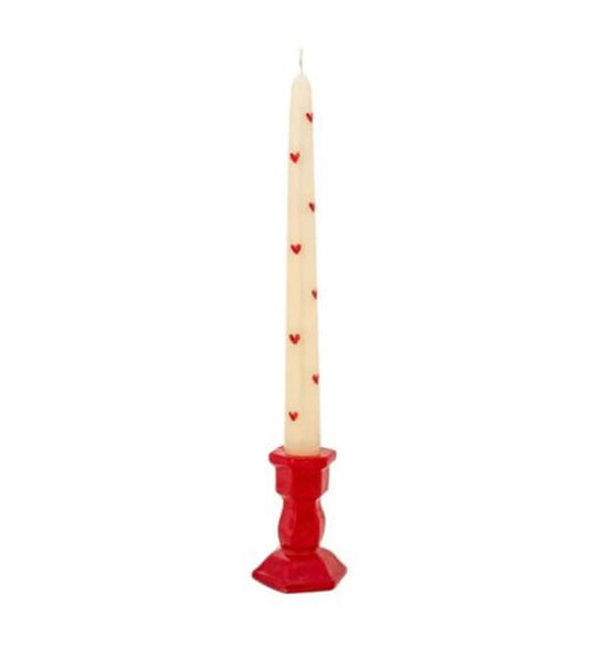 Bitossi Home Fiammetta Candela Cuori Rossi