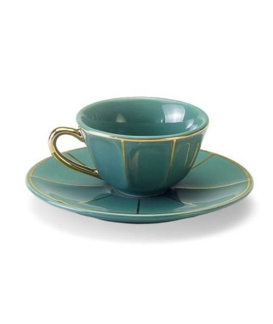 Bitossi Home Tavola Scomposta tazza tè c/p vintage Verde Chiaro