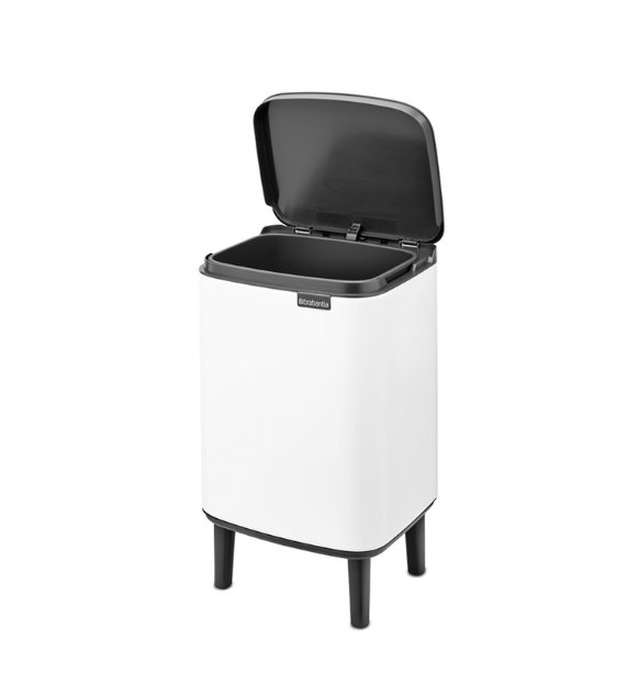 Brabantia Bo Waste Bin Hi 7L Bianca Pattumiera