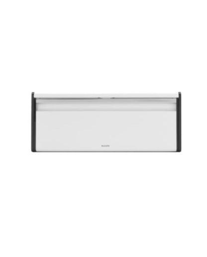 Brabantia Food Fall Front Bread Bin - Bianco