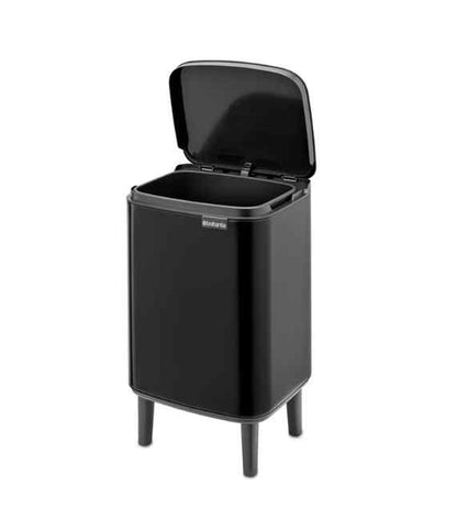 Brabantia Bo Waste Bin Hi 7L Matt Black Pattumiera