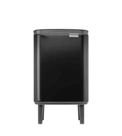 Brabantia Bo Waste Bin Hi 7L Matt Black Pattumiera