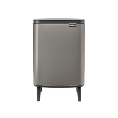 Brabantia Pattumiera Bo Waste Bin Hi 12L  Platinum