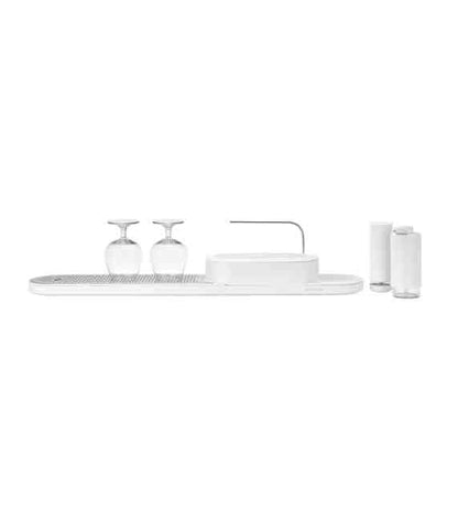 Brabantia SinkStyle Organizer e vassoio per asciugatura Mineral Fresh White