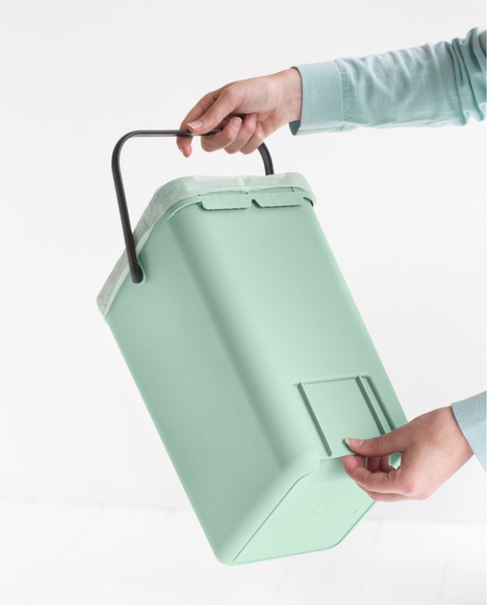 Brabantia Sort & Go Pattumiera 12l - Jade/green