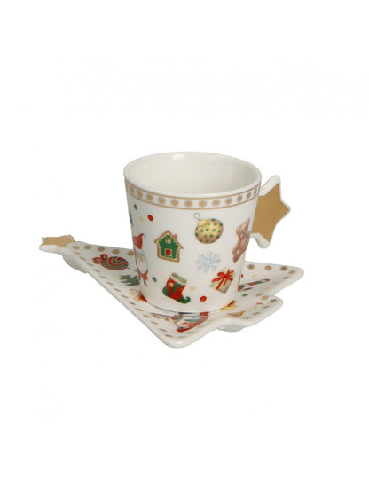 Brandani Chicchi & Balocchi Tazzina Caffè Set 2 Pz