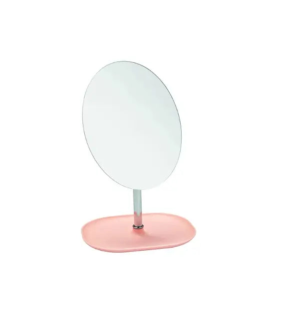 Brandani Home Specchio Rotante Per Trucco 3D Magnifier Rosa